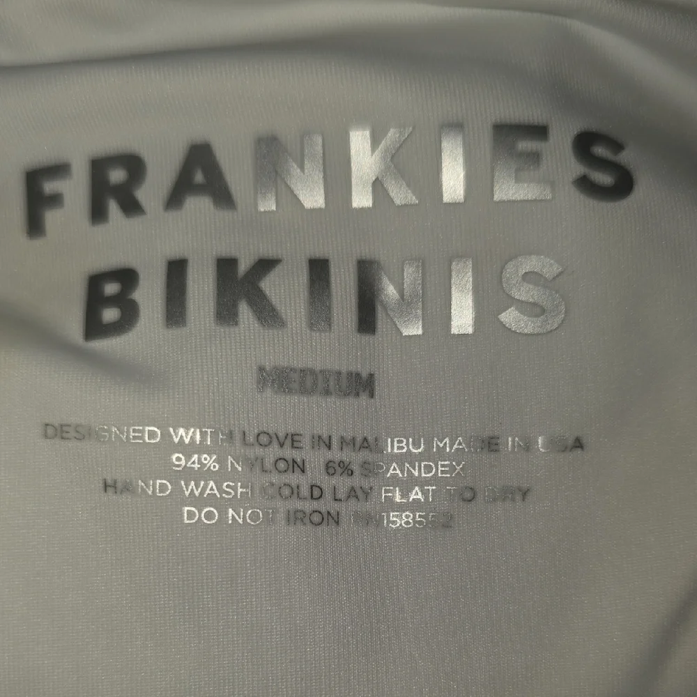 Frankie's Bikinis Jenna Bandeau Check Bikini SET
